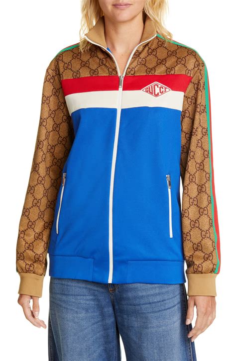 used gucci track jacket|Gucci track jacket women.